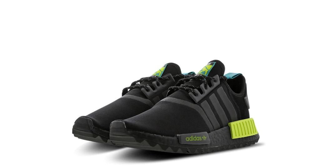 nmd black green